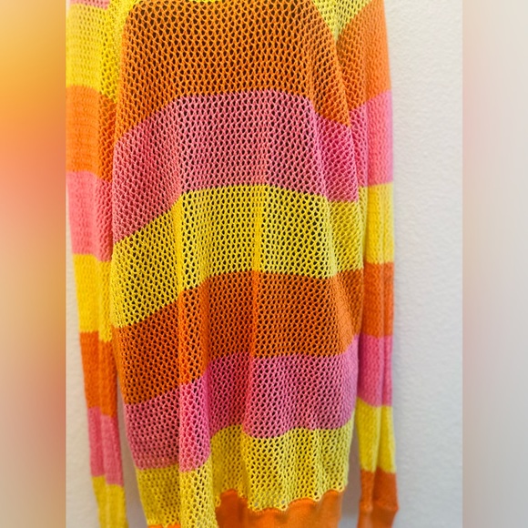 Multiple color Fish Net dress/shirt - Picture 3 of 3